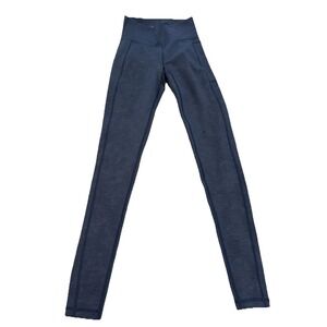 Sweaty Betty Super Sculpt Leggings Navy‎ Blue Size XS — EGC Tiny Hole!